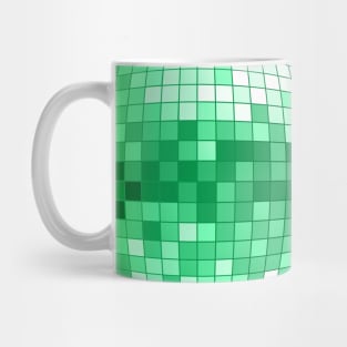 Disco Fever Neck Gator Green Disco Ball Mug